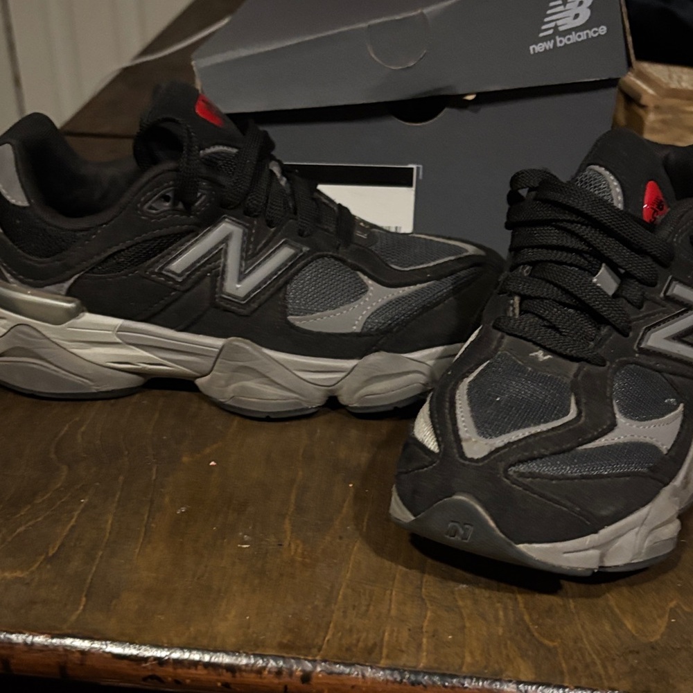 New Balance Black and Gray Athletic Shoes